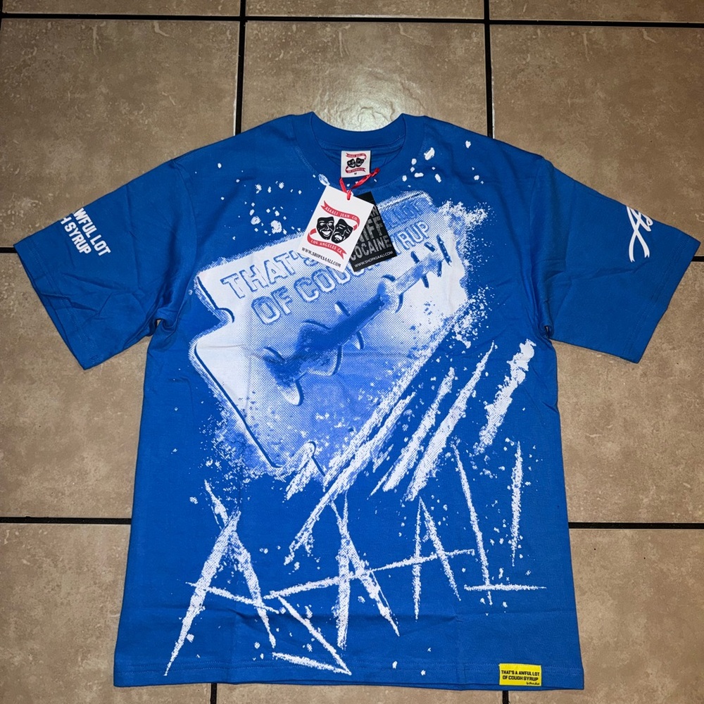 Blue Graphic Tee